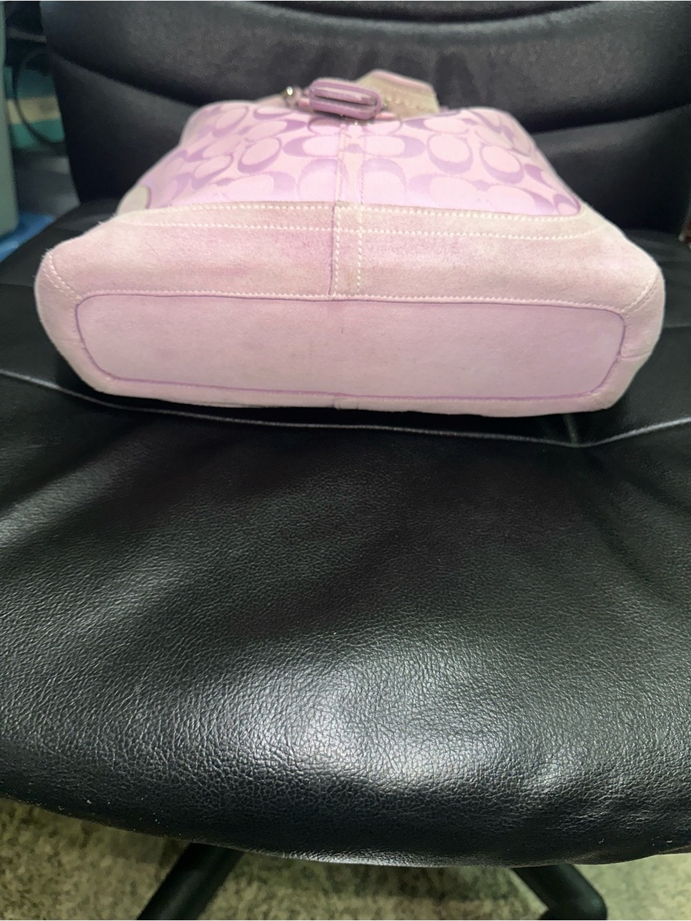 Coach Vintage Signature Hobo Shoulder Bag C6824 - Picture 3 of 8
